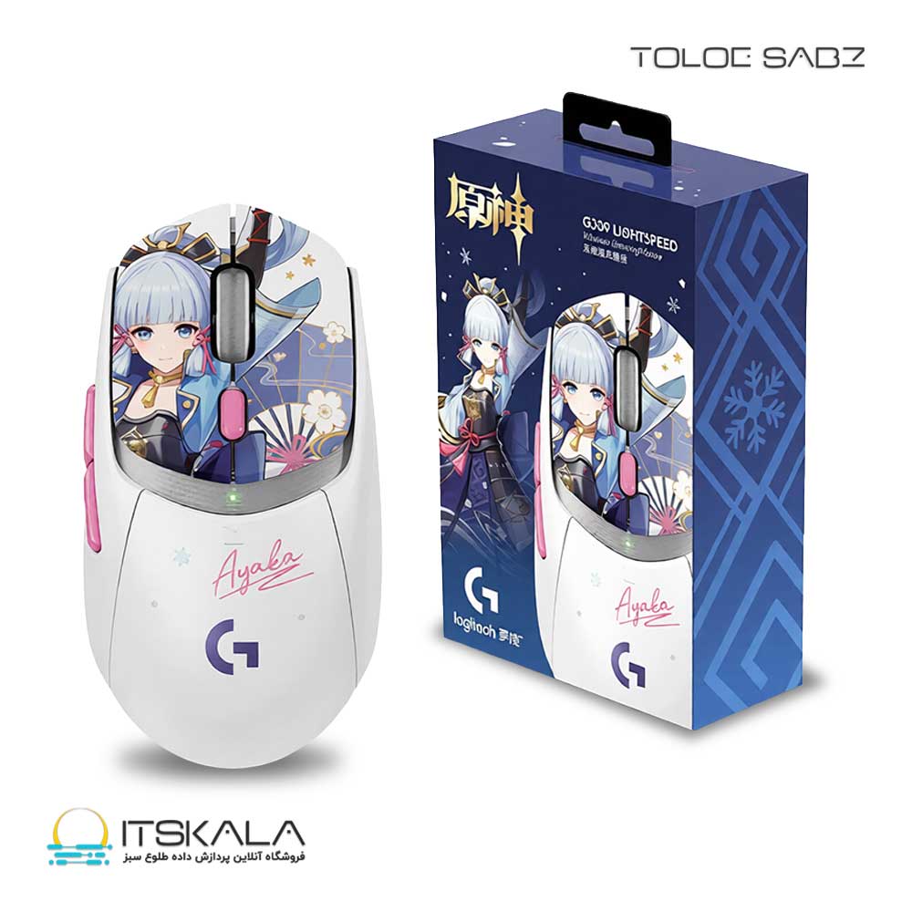 ماوس لاجیتک مدل G309 LIGHTSPEED Genshin Impact Edition