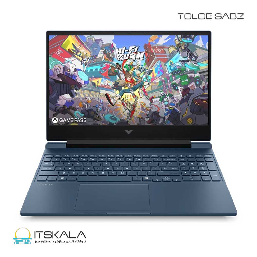 لپ تاپ اچ پی مدل VICTUS 15-FA2118NW CORE 7 240H 16G 1T SSD RTX5060